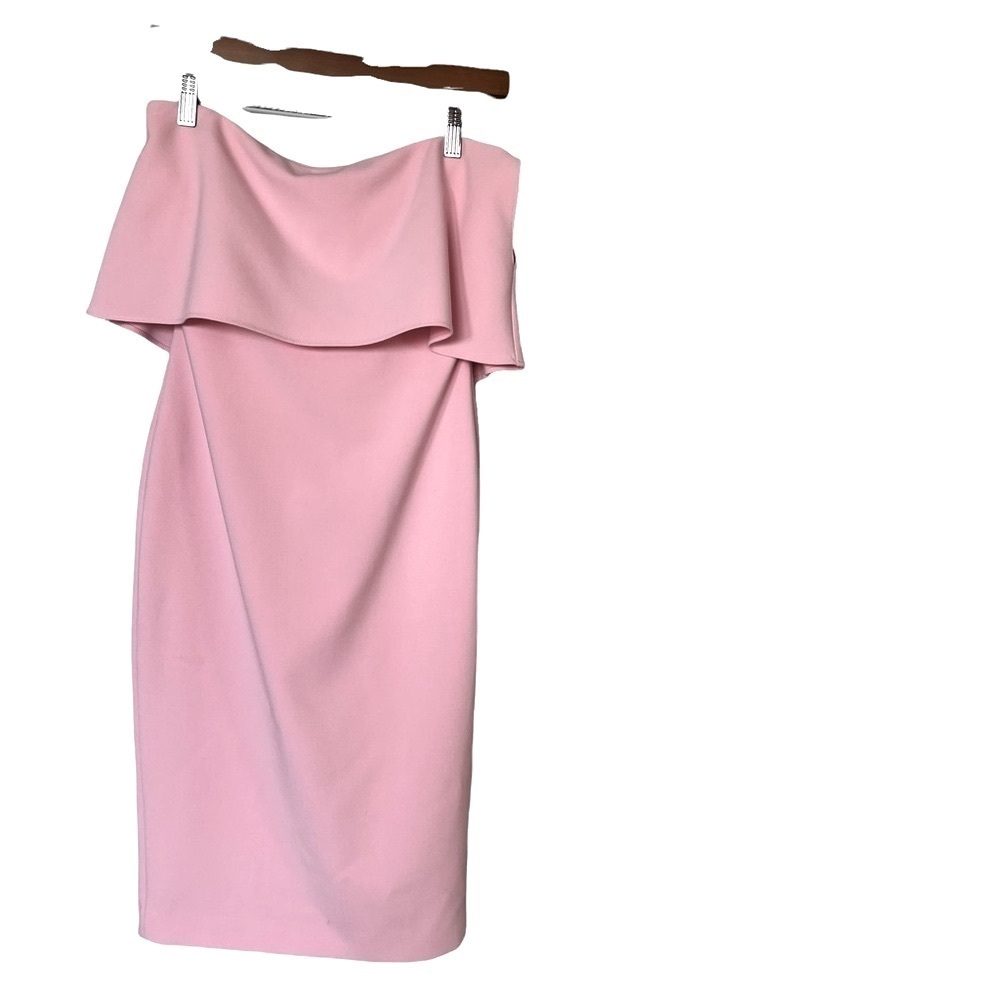 Lively Strapless Pink Midi Dress in Size 2 - Picture 3 of 12